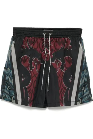 Stain Shade Short de bain à imprimé graphique