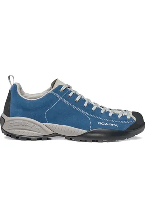 Scarpa Baskets en daim à logo imprimé