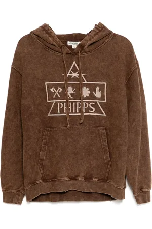 Stain Shade Hoodie à broderies