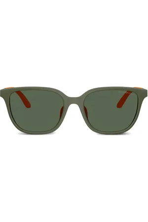 Emporio Armani Lunettes de soleil à monture carrée