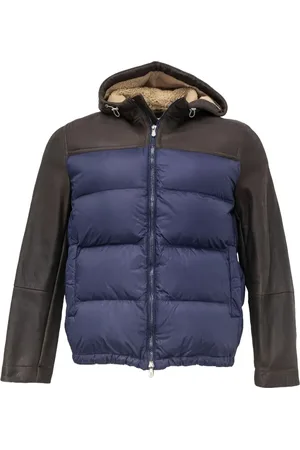 Brunello Cucinelli Doudoune à design colour block