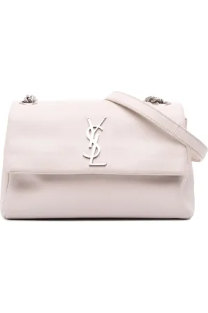 Saint Laurent Petit sac à bandoulière West Hollywood en cuir Grain De Poudre (2017)