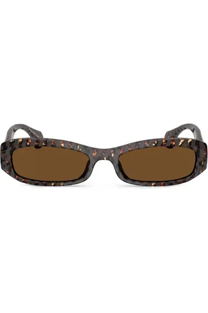ALAIN MIKLI Lunettes de soleil à monture rectangulaire