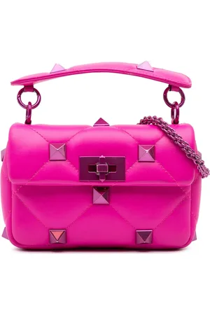VALENTINO GARAVANI Petit sac à bandoulière Lacquer Monochrome Roman Stud (2018-2024)