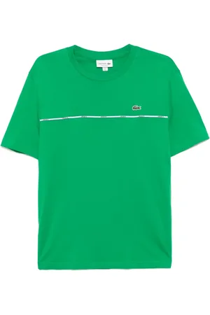 Lacoste T-shirt en coton à bande logo