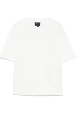FAY T-shirt à patch logo