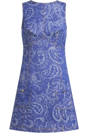 Etro Robe à motif en jacquard