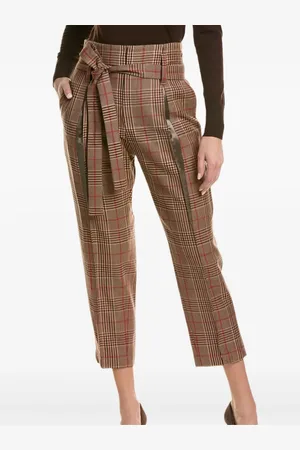 Brunello Cucinelli Pantalon de costume en laine vierge