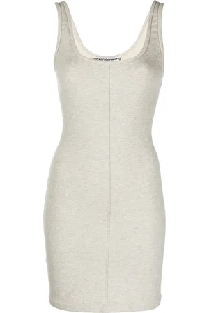 Alexander Wang Robe courte cintrée à encolure ronde