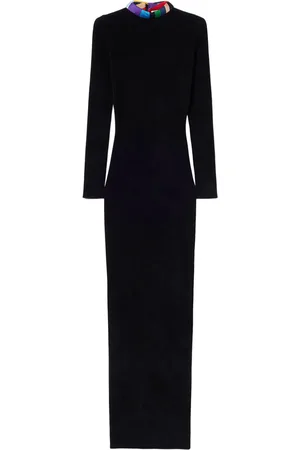 Puccini Robe en maille à coupe longue