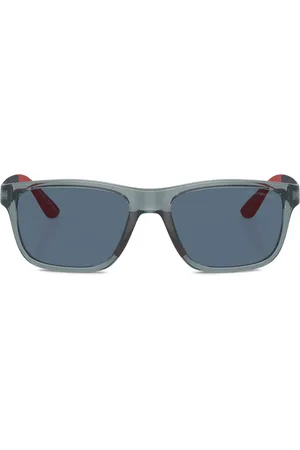 Emporio Armani Lunettes de soleil à monture rectangulaire