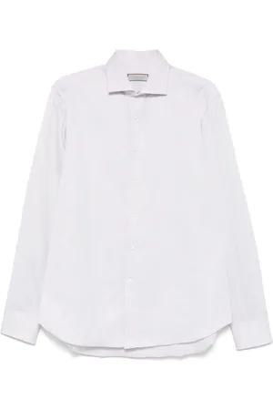 CANALI Chemise à col italien