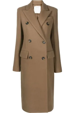 Sportmax Manteau à boutonnière croisée