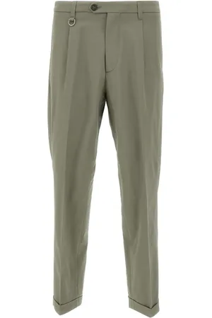 Paolo Pecora Pantalon chino à taille haute
