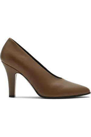 The Row Escarpins en cuir 90 mm