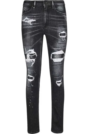 Dondup Jean à effet usé