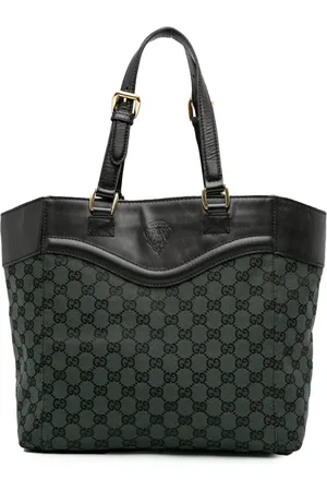 Gucci Sac à main Crest en toile GG (2000-2015)