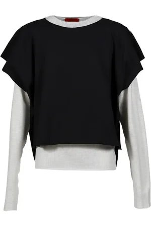 424 FAIRFAX Pull à design superposé