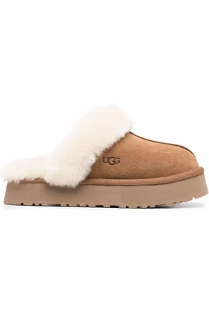 UGG Chaussons Disquette en daim