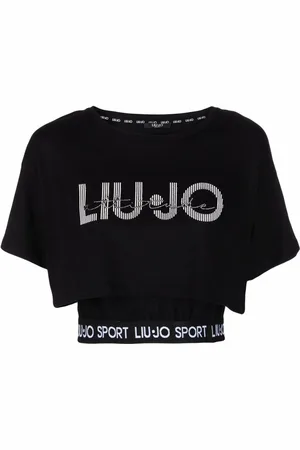 Liu Jo T-shirt crop à logo imprimé