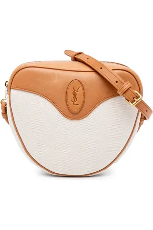 Saint Laurent Sac à bandoulière Sac Cœur en toile (2021)