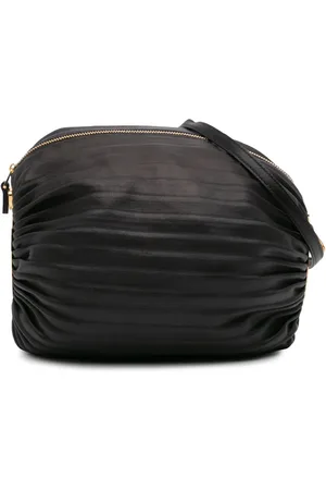 Loewe Sac à bandoulière Pleated Bracelet Pouch en cuir Nappa (2022)