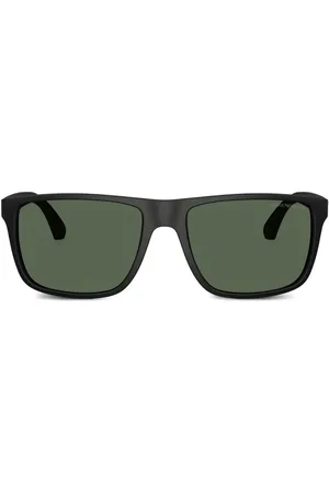 Emporio Armani Lunettes de soleil à monture carrée