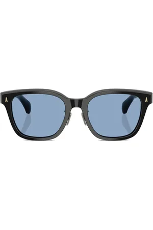 Moncler Lunettes de soleil à logo imprimé