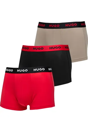 HUGO BOSS Lot de trois boxers à bande logo