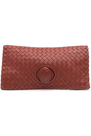 Bottega Veneta Pochette Flap en cuir Nappa Intrecciato (2012-2025)