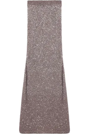 Balenciaga Jupe à détails de paillettes