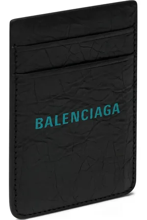 Balenciaga Porte-cartes en cuir