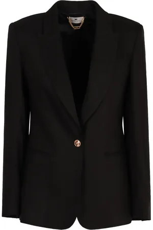 Elisabetta Franchi Blazer à simple boutonnage