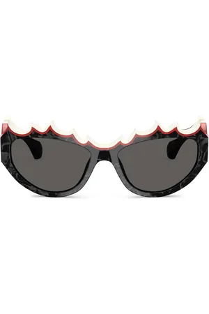 ALAIN MIKLI Lunettes de soleil à monture papillon