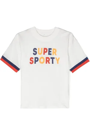 Mini Rodini T-shirt Super Sporty en coton biologique