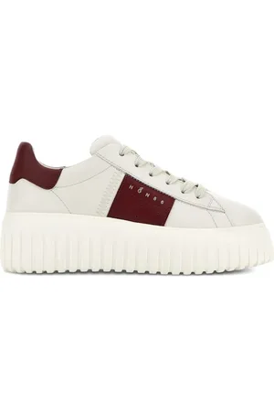 Hogan Baskets H-Stripes en daim