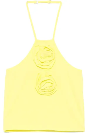 Twin-Set Haut en maille à appliques fleurs