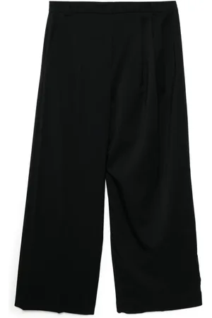 pushBUTTON Pantalon asymétrique à détail de laçage