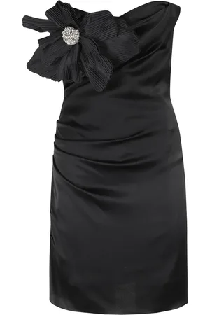 AMEN Robe courte à fleurs appliquées