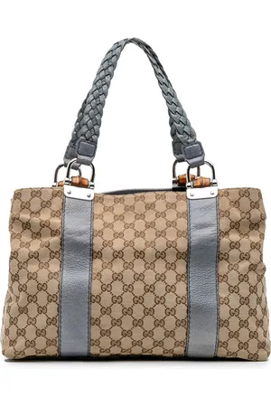 Gucci Sac à main Libeccio médium en toile GG (2000-2015)