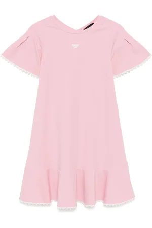 Emporio Armani Robe à logo brodé