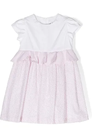 Il gufo Robe péplum à manches courtes
