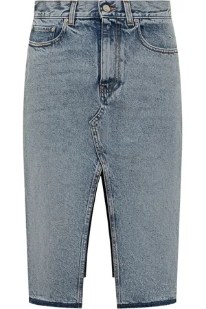 Stella McCartney Jupe en jean à détail de fente