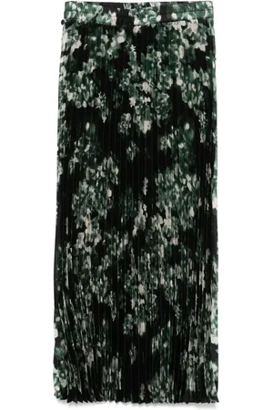 Scotch&Soda Jupe mi-longue à design plissé