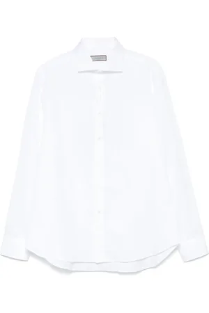 CANALI Chemise à col italien