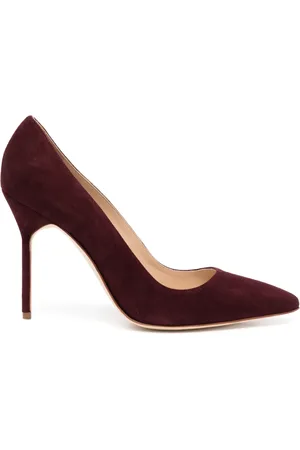 Manolo Blahnik Escarpins en daim 110 mm