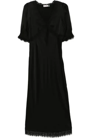 RIXO London Robe Annina à coupe mi-longue