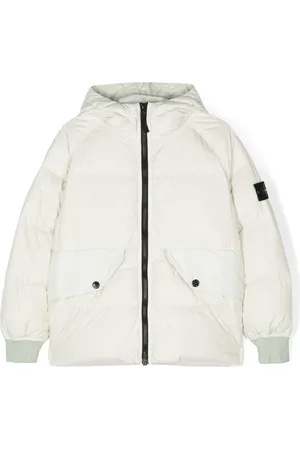 Stone Island Veste matelassée à patch Compass