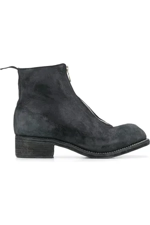 GUIDI Bottines à fermeture zippée