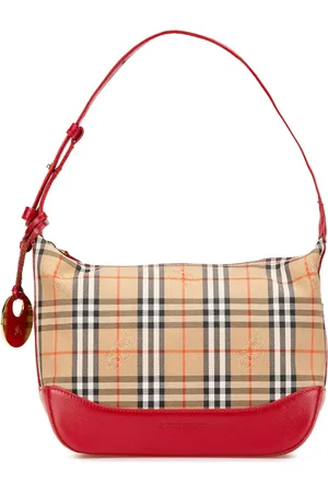 Burberry Sac porté épaule à motif Haymarket Check (2000-2017)